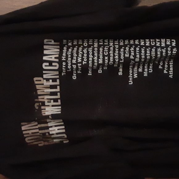 John Mellencamp In Your Town Concert Tour Graphic T-Shirt Men's Size 2X - Picture 1 of 7